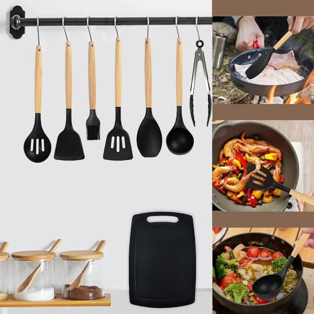 Kit de cocina de silicona premium de 19 piezas - OFERTA IMPERDIBLE