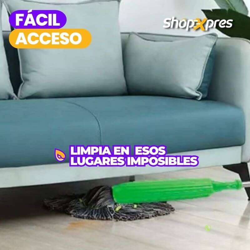 ULTRACLEAN® TRAPERO MOPA AUTO ESCURRIBLE 2 EN 1