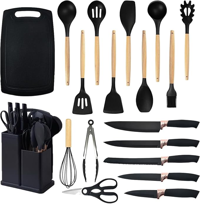 Kit de cocina de silicona premium de 19 piezas - OFERTA IMPERDIBLE