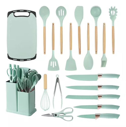 Kit de cocina de silicona premium de 19 piezas - OFERTA IMPERDIBLE